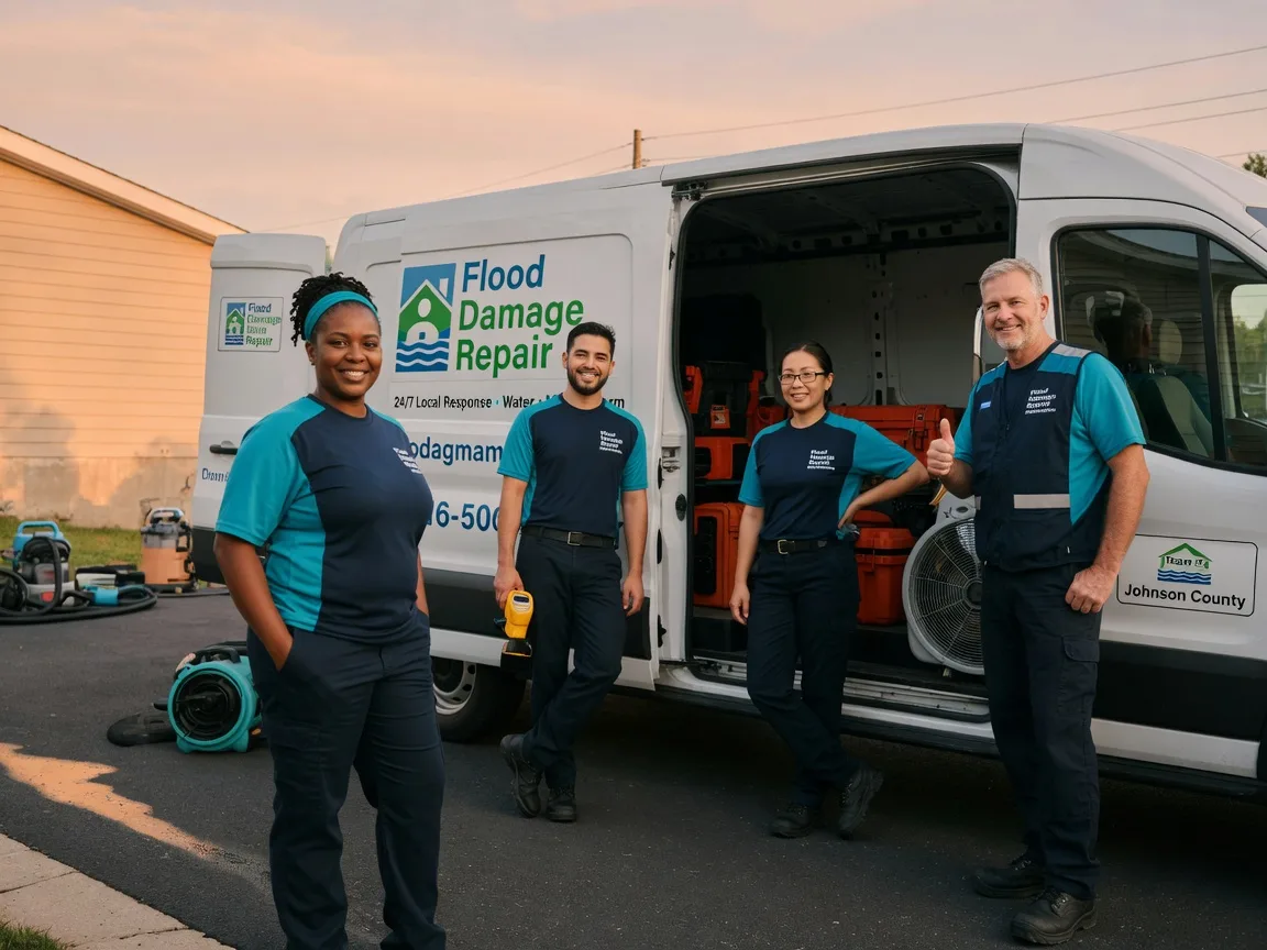 Water Damage Restoration company in The Rock, GA